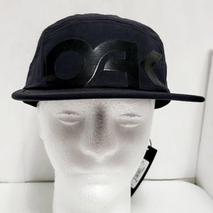 OAKLEY Custom Fit MARK II 5 PANEL Hat Blackout Adjustable 911964-02E